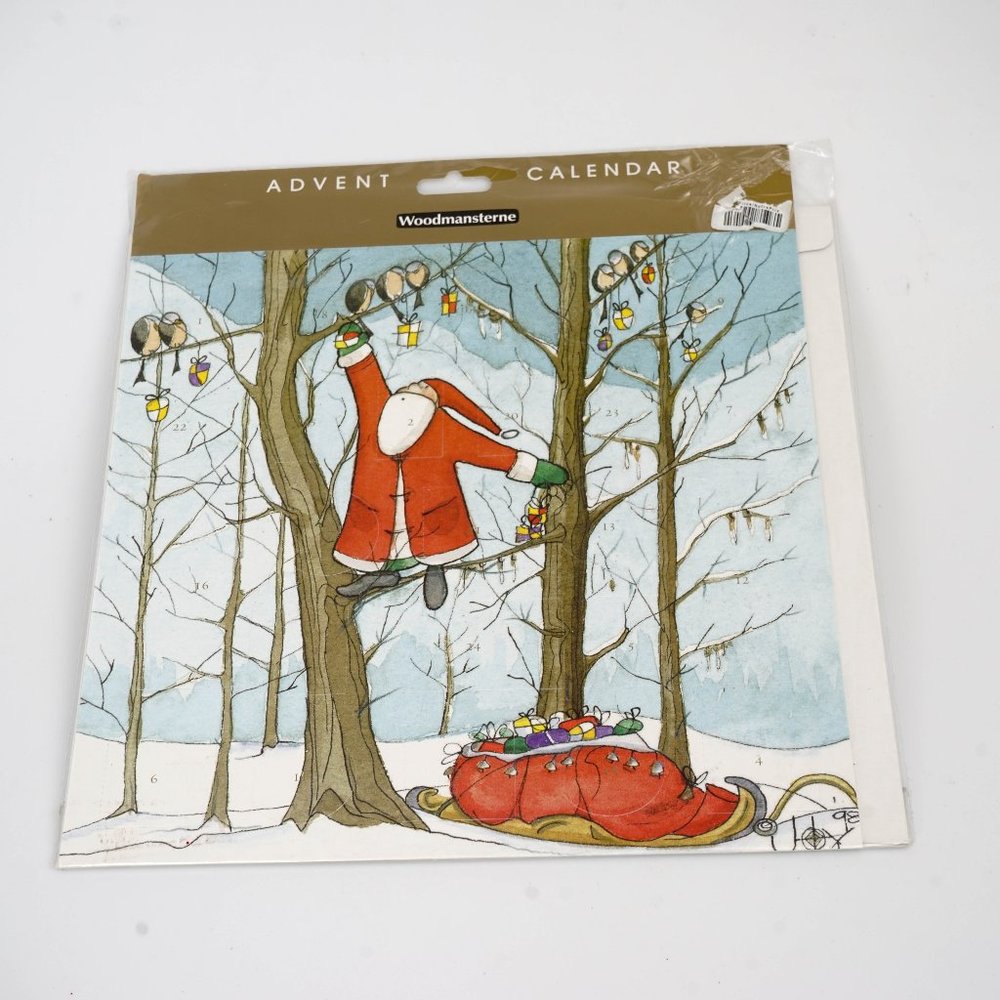 NWT/Sealed Woodmasterne Santa Advent Calendar